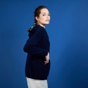 Gilet à capuche - Baroque  6997- MARINE CHINE - 05 BLEU MARINE