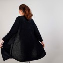 Gilet long femme - Cathy 6810 noir - 01 Noir