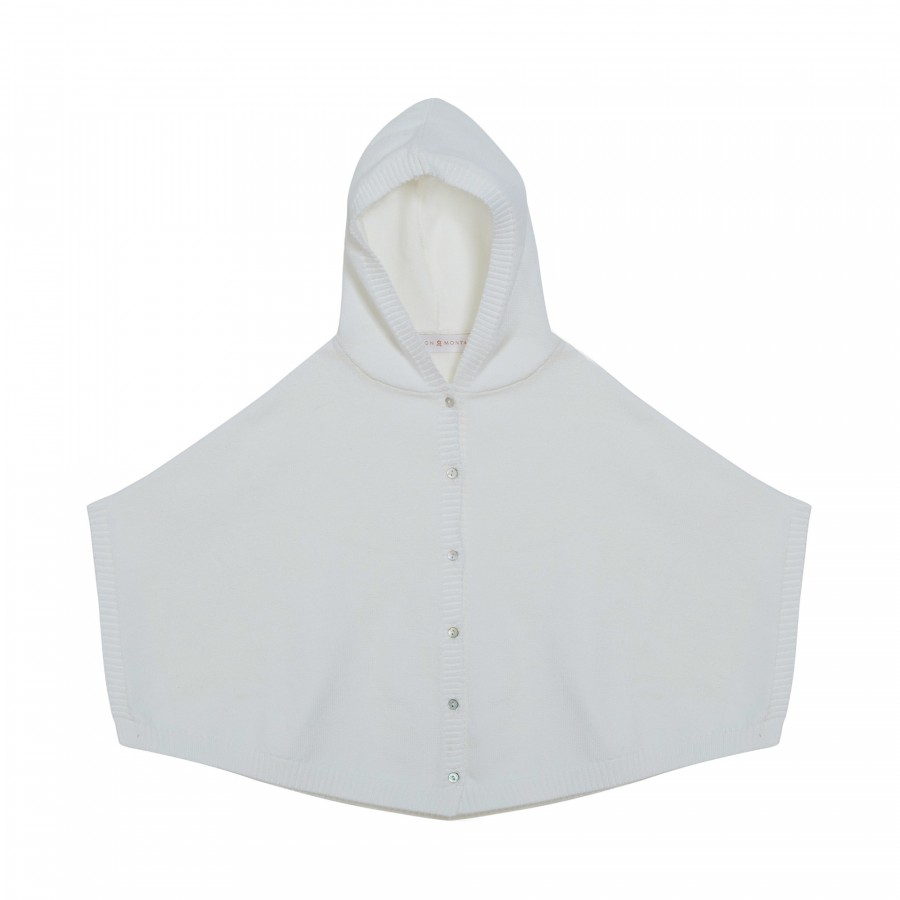 Poncho bébé en 100% coton bio - Flore Poncho bébé en 100% coton bio - Flore