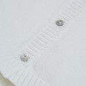 Poncho bébé en 100% coton bio - Flore