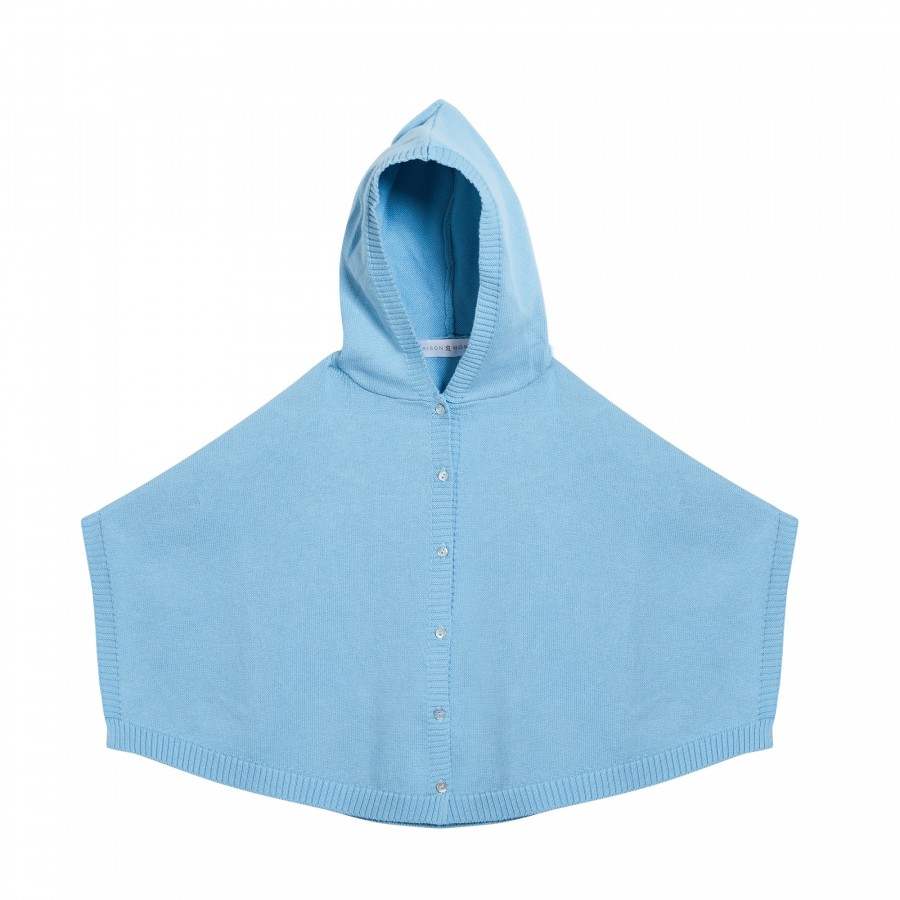 Poncho bébé en 100% coton bio - Flore Poncho bébé en 100% coton bio - Flore