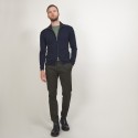 Zipped wool cardigan - Bastian