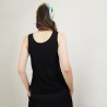 Débardeur en bambou cachemire - Bonnie 7010 noir - 01 Noir