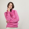 Tour de cou en viscose et baby alpaga - Gulliver 7083 pivoine - 26 Rose foncé