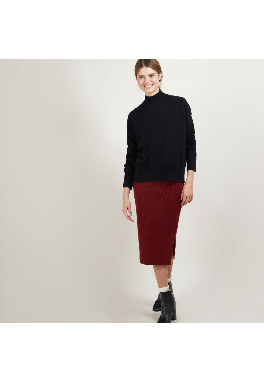 Cashmere sweater with high neck - Bassa Cashmere sweater with high neck - Bassa