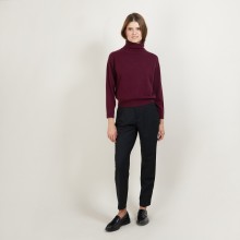 Cashmere hammer armholes sweater - Beverly