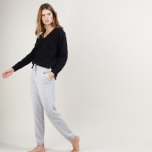 Pantalon en cachemire - Bora 7013 vapeur - 09 Gris moyen