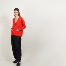 Cashmere cardigan - Brune