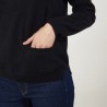 Pull col bateau en cachemire - Bal 7010 noir - 01 Noir