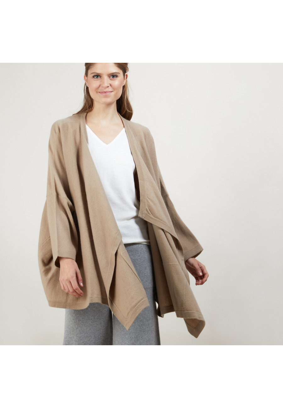 Oversized cashmere cardigan - Blondine Oversized cashmere cardigan - Blondine