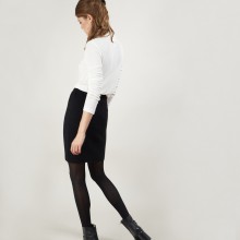 Short cashmere skirt - France