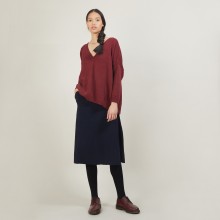 Jupe à poches en laine - Grazia