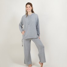Recycled cashmere and wool hoodie Gala
