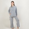 Recycled cashmere and wool hoodie Gala
