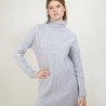 4-ply cashmere cable-knit dress - Gisele