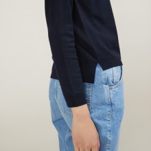 Pull col rond 100% Laine - Betina