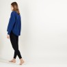 Pantalon en cachemire et laine recyclés - Gaby 7010 Noir - 01 Noir