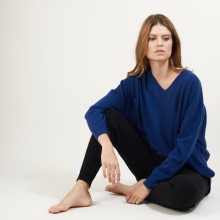 Recycled cashmere and wool pants - Gaby