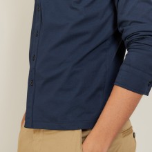 Chemise manches longues en coton jersey - Baggy