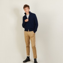 4-ply cashmere zipped jacket - Balthazar