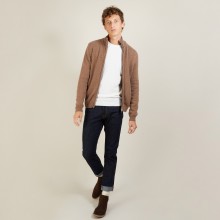 4-ply cashmere zipped jacket - Balthazar