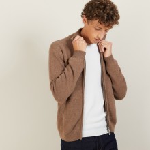 4-ply cashmere zipped jacket - Balthazar