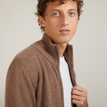 4-ply cashmere zipped jacket - Balthazar