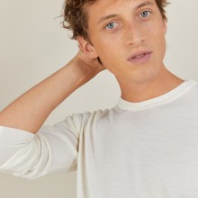 Wool and silk sweater - BARSAM