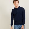 Polo manches longues en 100% cachemire - BILLY
