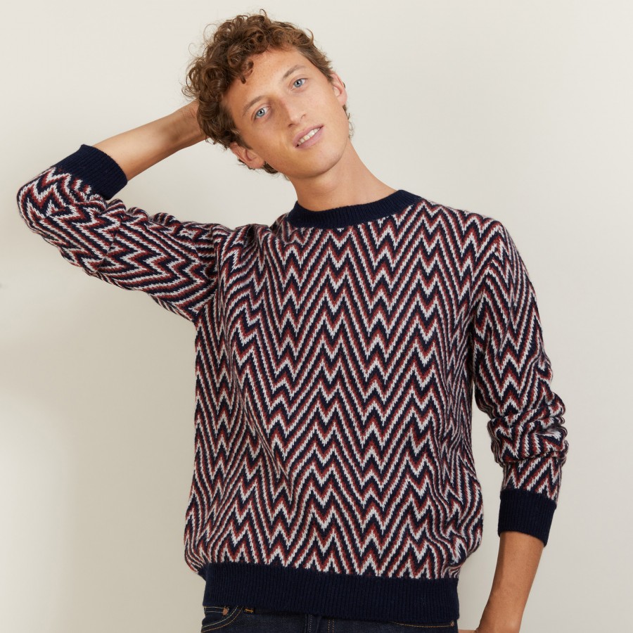 Wool and Alpaca Pullover-LUKA Wool and Alpaca Pullover-LUKA