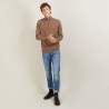 Cashmere sweater with zip neck - BLAISE