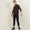 Cashmere sweater with zip neck - BLAISE