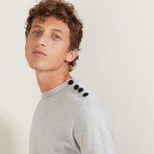 Pull en laine avec boutons - Legende