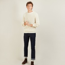 Wool silk raglan sleeves sweater - Bolide