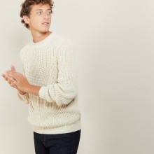 Wool silk raglan sleeves sweater - Bolide