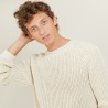 Wool silk raglan sleeves sweater - Bolide