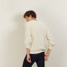 Wool silk raglan sleeves sweater - Bolide