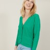 Short ribbed cardigan - Bolivar