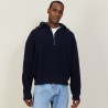 Large organic cotton trucker neck sweater - Bill