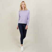 Cropped merino wool sweater - Les Halles