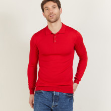 Polo de hombre 100% lana Evan
