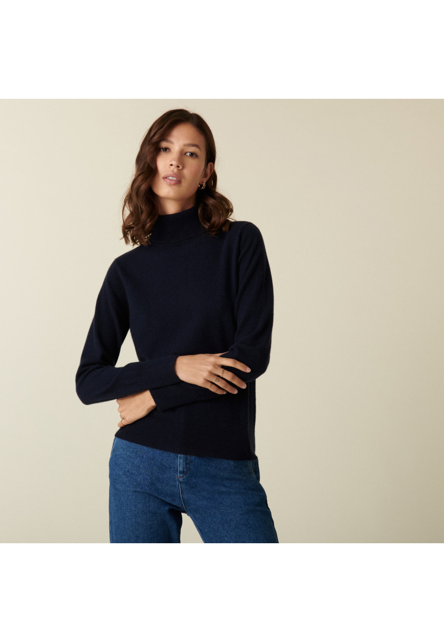 Cashmere turtleneck sweater - Abesse Cashmere turtleneck sweater - Abesse
