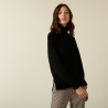 Pull col roulé à fentes en cachemire 4 fils - Adena 7410 noir - 01 Noir