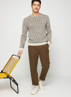 Pantalons Casual 100% lin- Rolland
