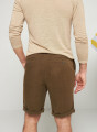 Casual shorts 100% linen-Rodez