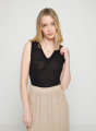 Slub linen tank top - Tahiti