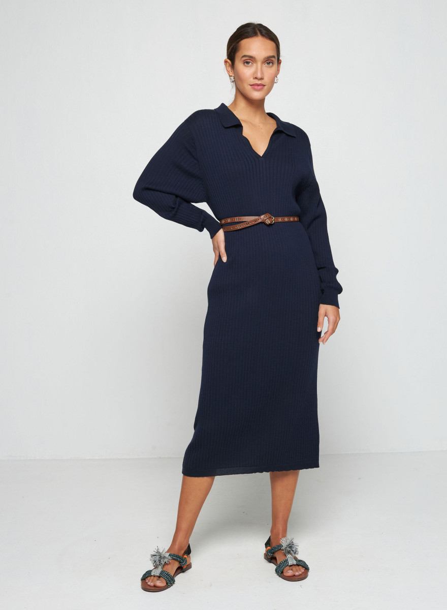 Long dress in organic cotton - Sibylle Long dress in organic cotton - Sibylle