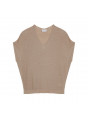 Flamed linen batwing T-shirt - Tarra