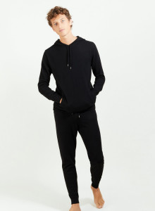 Cashmere hoodie-BADWIN