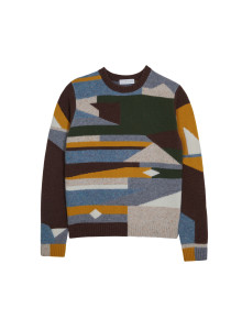 Superbowl round neck cashmere sweater - Florian